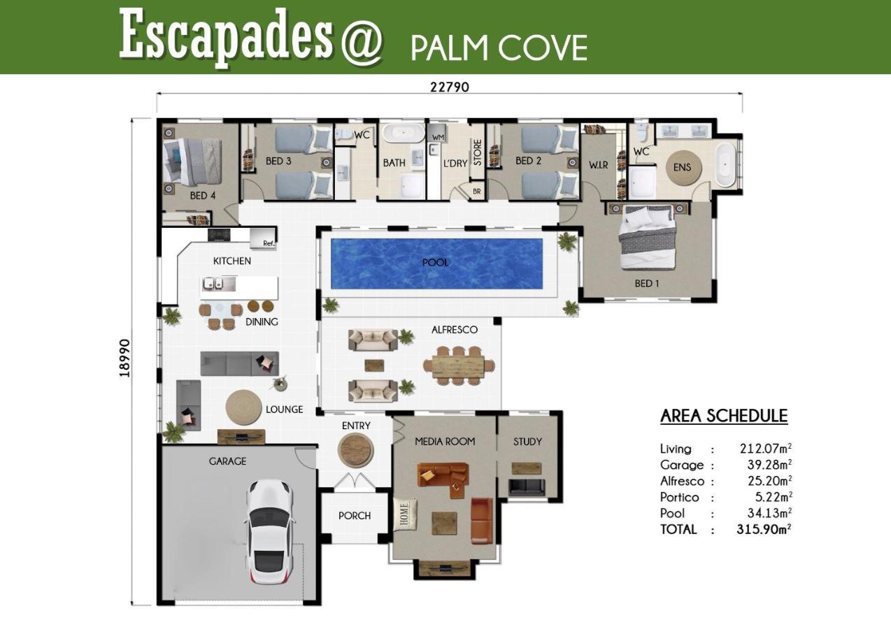 Holiday home Escapades @